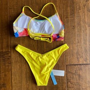 Cupshe Bright Floral Print Bikini